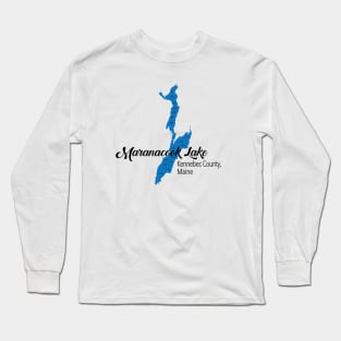 Maranacook Lake Maine Long Sleeve T-Shirt